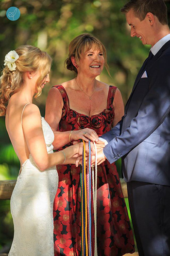 Marry Me Marilyn Wedding Celebrant married Rachel and Cameron at Boomerang Farm in Mudgeeraba on the Gold Coast